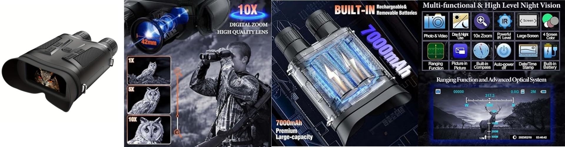 गुणवत्ता Night Vision Goggles फैक्टरी