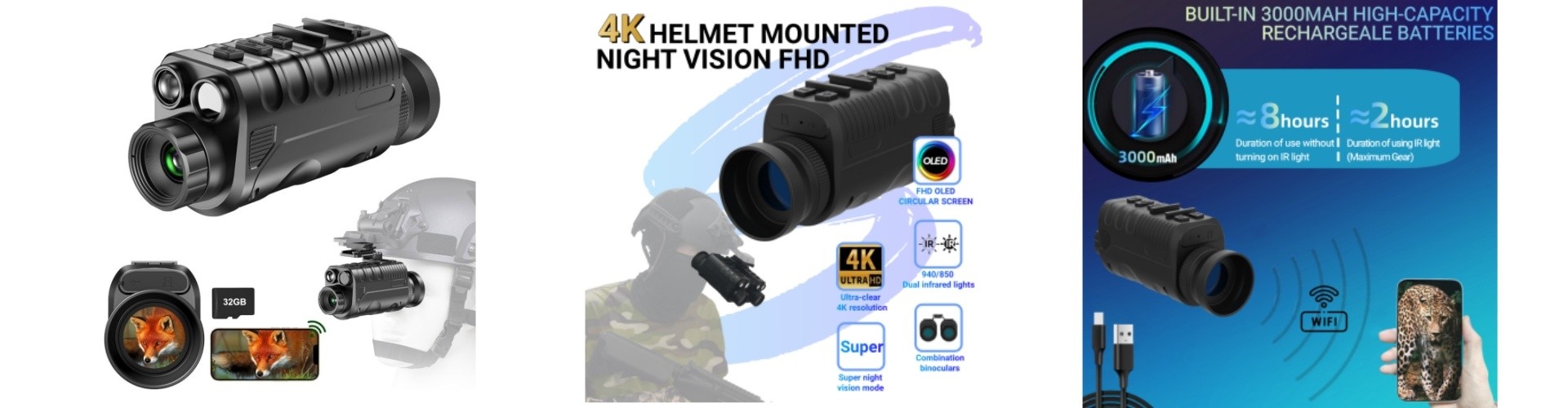 गुणवत्ता Night Vision Goggles फैक्टरी